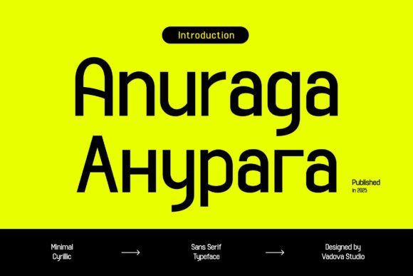 Anuraga: The Modern Font That Builds Trust for Small Businesses