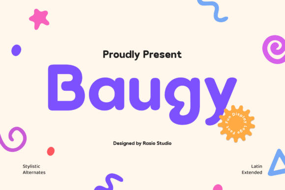 Baugy: The Bold Font That Elevates Modern Campaigns