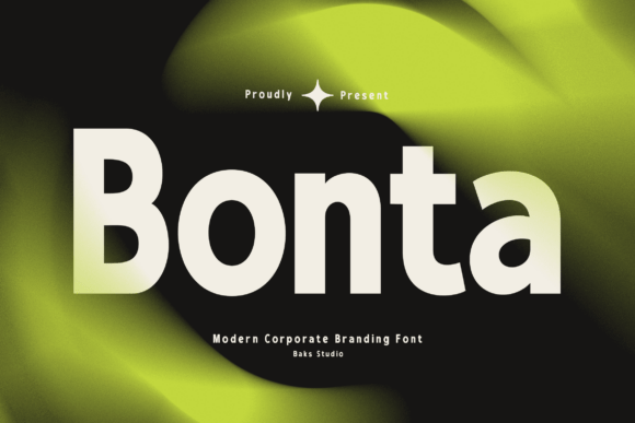 Bonta: The Heavy Sans Serif Font for Modern Craft Projects