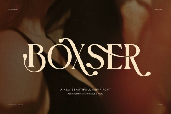 Boxser: The Elegant Serif Font for Editorial Excellence