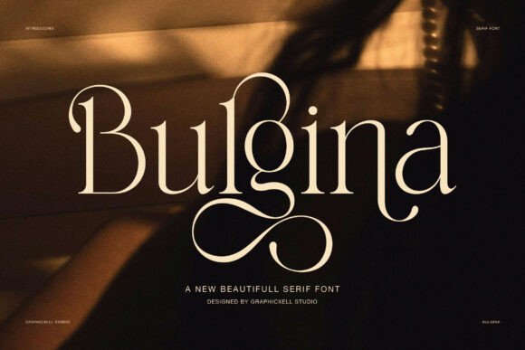 Bulgina: The Elegant Serif Font for Strong Brand Identity