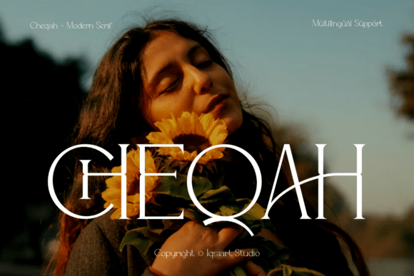 Cheqah: The Serif Typeface That Elevates Small Business Branding