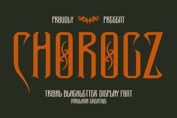 Chorocz: The Fierce Blackletter Typeface for Bold Web Design