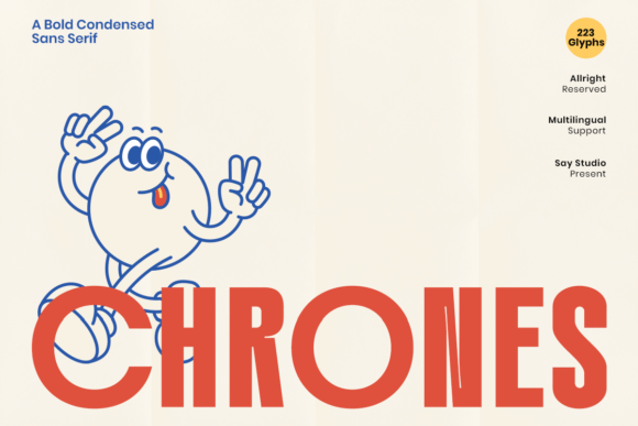 Chrones: The Bold Sans Serif Typeface for Modern Web Design