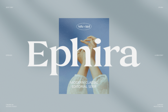 Ephira: The Serif Typeface Elevating Modern Brand Identity