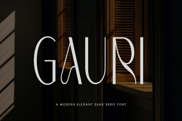 Gauri: The Modern Sans Serif Typeface for Polished Digital Brands