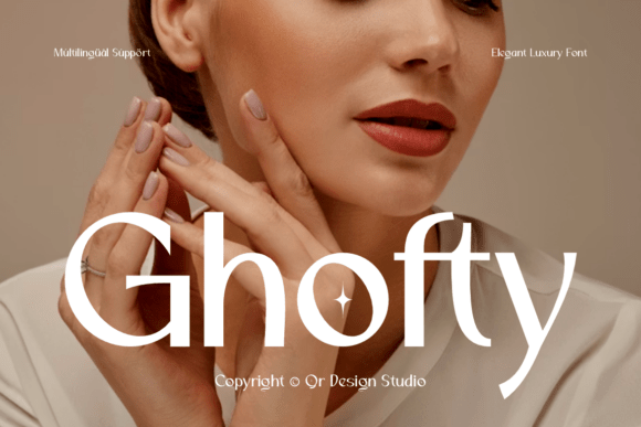 Ghofty: The Ethereal Serif Font for Luxury Brand Identity