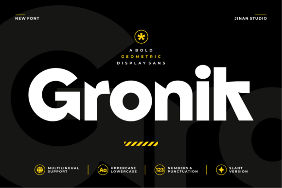 Gronik: The Bold Typeface That Transforms Your Handmade Brand