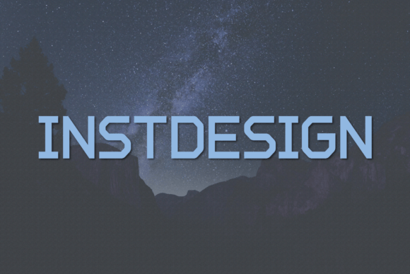Instdesign: A Modern Sans Serif Typeface for Versatile Branding