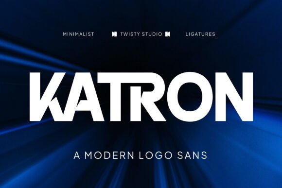 Katron: The Modern Sans Serif Typeface for Clean Brand Identity
