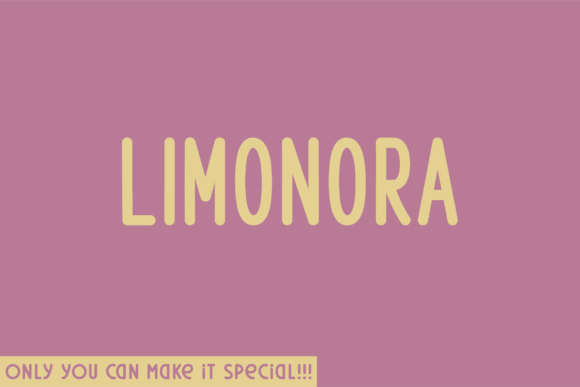 Limonora: A Condensed Sans Serif for Modern Web Design