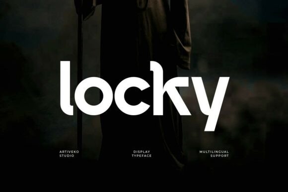 Locky: The Modern Sans Serif Typeface for Contemporary Branding