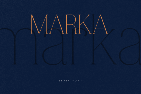 Marka: The Serif Font for Elevated Digital Identity