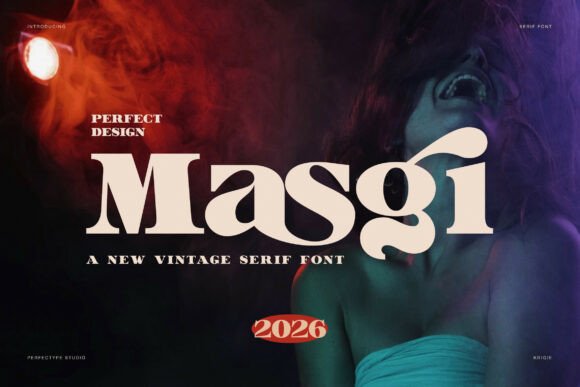 Masgi: The Elegant Serif Typeface for Modern Web Design