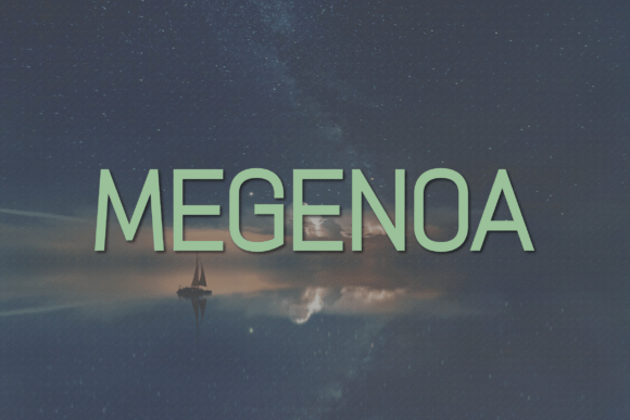 Megenoa: The Modern Sans Serif Typeface for Editorial Design