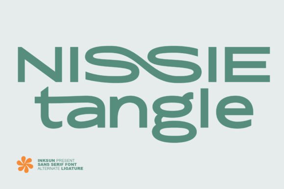 Nissie Tangle: A Bold Sans Serif Typeface for Modern Branding