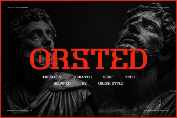 Orsted: The Bold Serif Font for Scroll-Stopping Campaigns