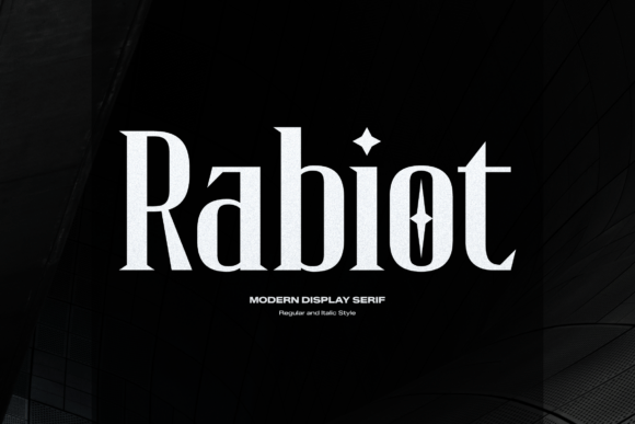 Rabiot: The Serif Font That Elevates Campaign Visuals