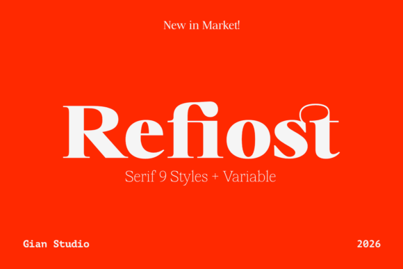 Refiost: The Modern Serif Typeface That Elevates Handmade Brands