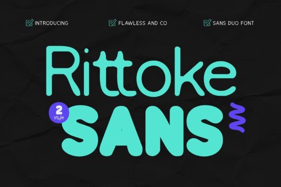 Rittoke: The Modern Sans Serif Typeface for Dynamic Campaigns