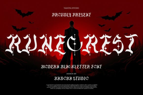 Runecrest: The Blackletter Typeface That Elevates Campaign Visuals