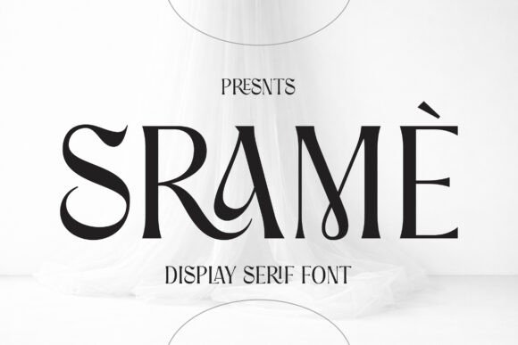 Srame: The Modern Serif Typeface for Sophisticated Editorial Design