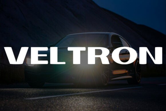 Veltron Typeface: A Bold Sans Serif for Modern Web Design