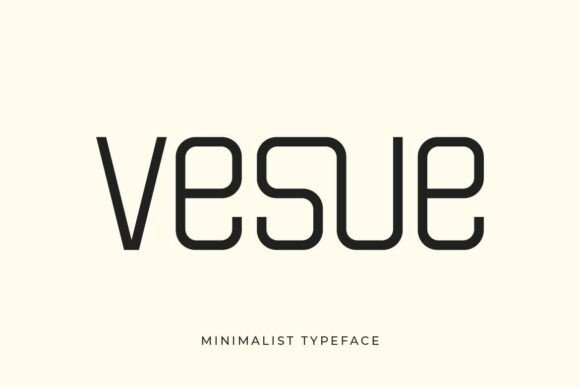 Vesue: The Minimalist Sans Serif Typeface for Modern Web Design