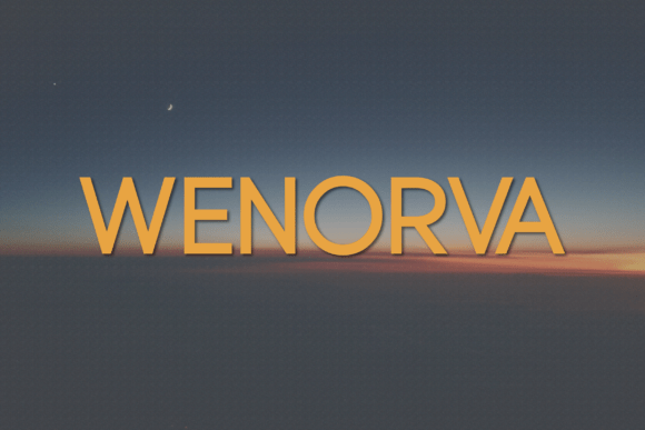 Wenorva: A Modern Sans Serif Typeface for Digital Brands