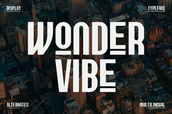 Wonder Vibe: The Creative Sans Serif Font for Modern Web Design